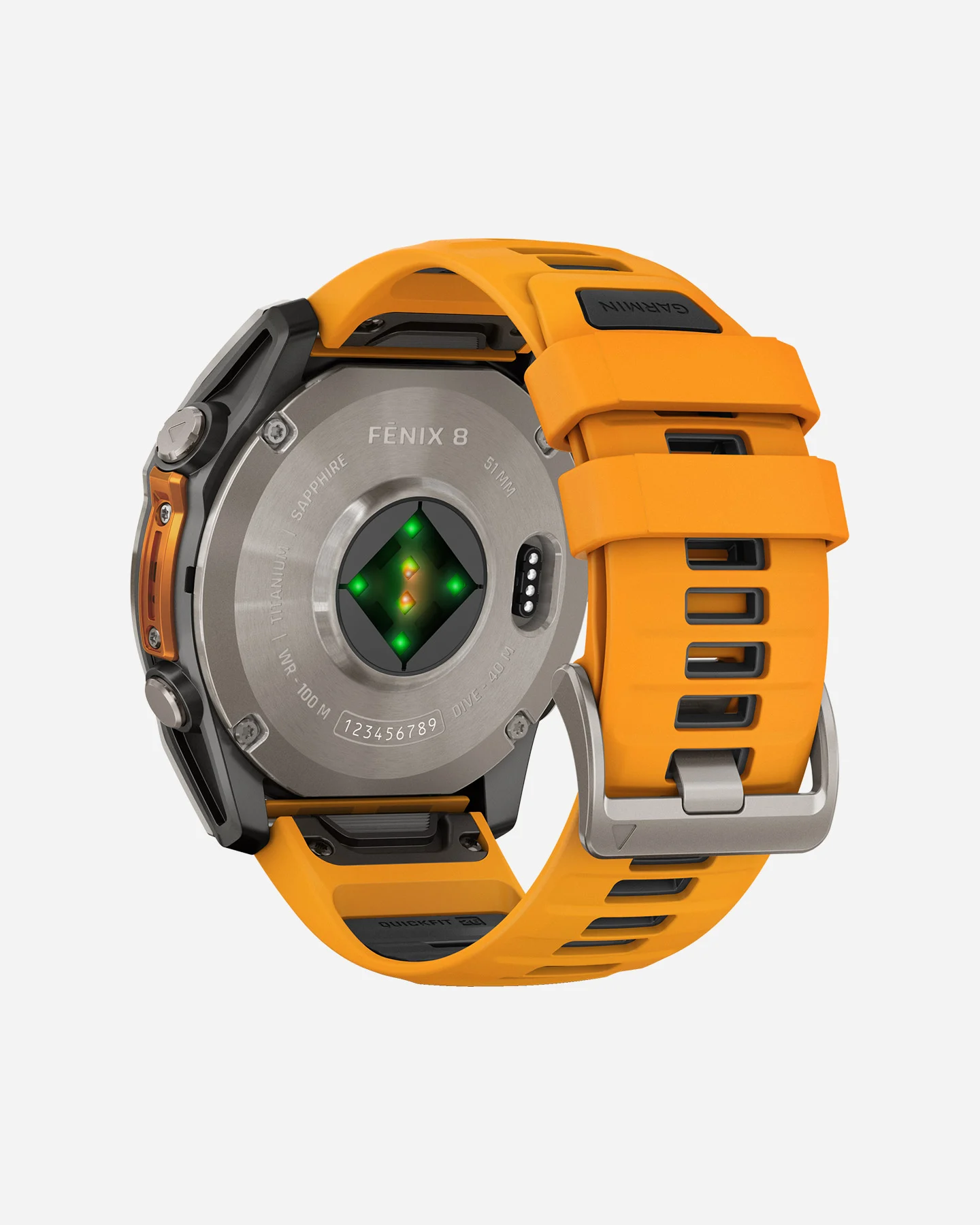 Garmin Fenix 8 Amoled 51mm Sapphire Multifunction Watch 010-02905-11