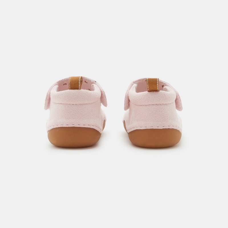 Chaussons parc roses bébé fille