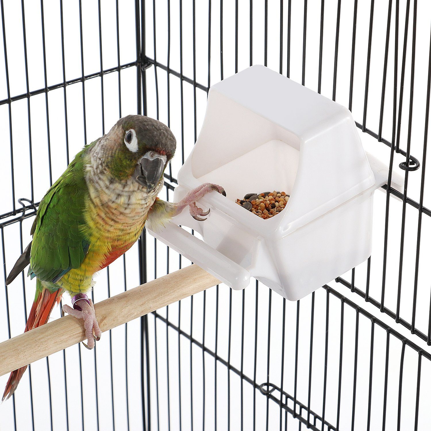 Yaheetech Vogelkäfig, Vogelbauer Vogelvoliere Käfig Vogelhaus