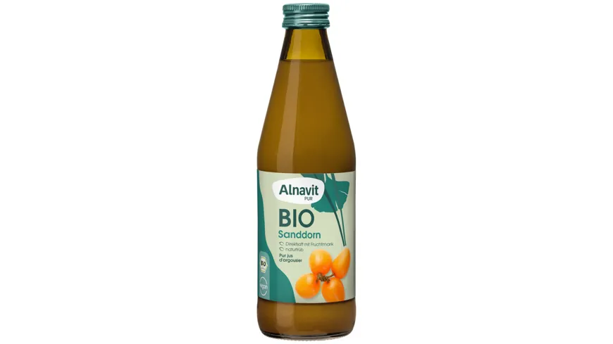 Alnavit Bio Sanddorn Direktsaft glutenfrei 330 ml