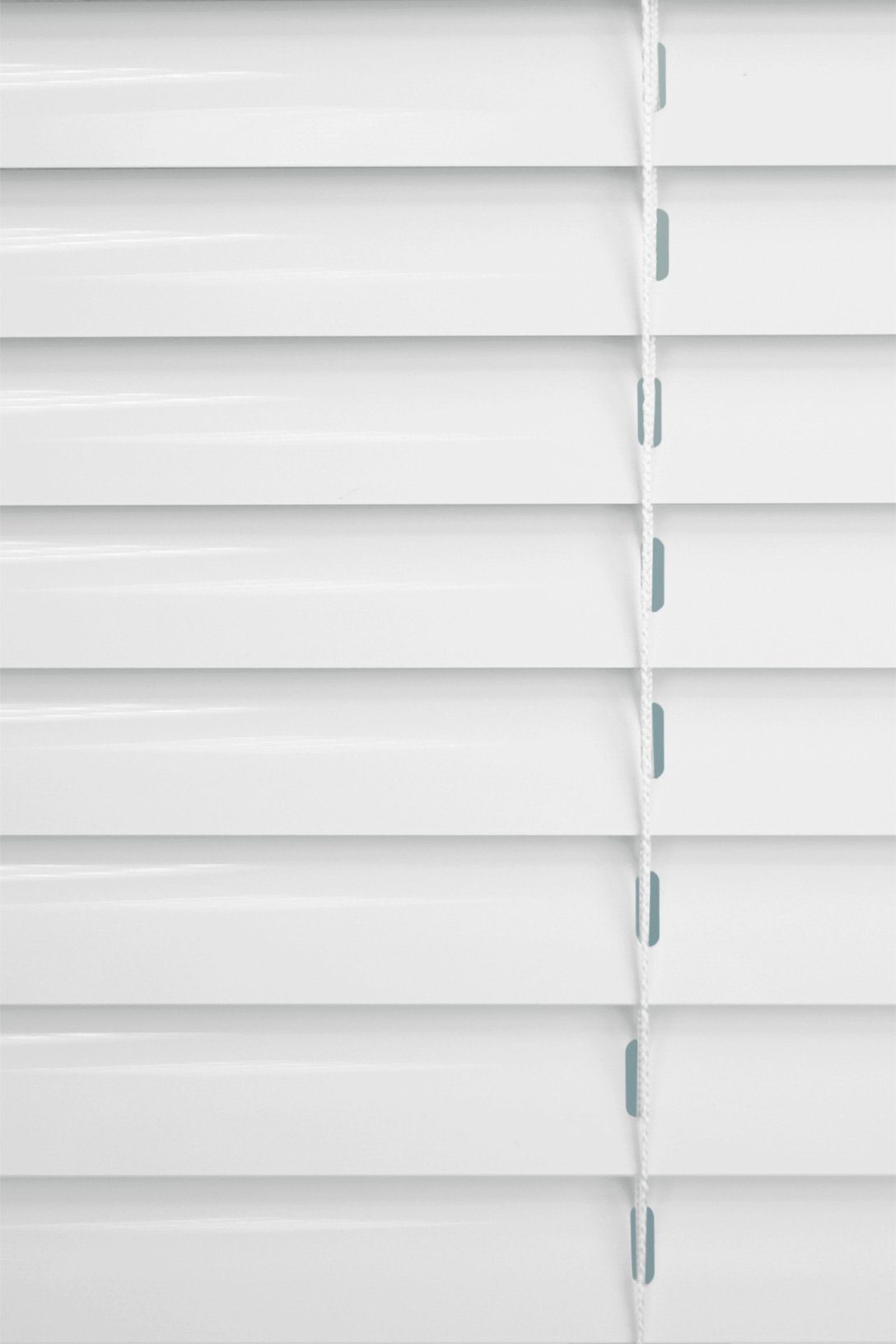 Jalousie Alu 25mm klemmen Weiß, LYSEL®, HxB 130x60cm