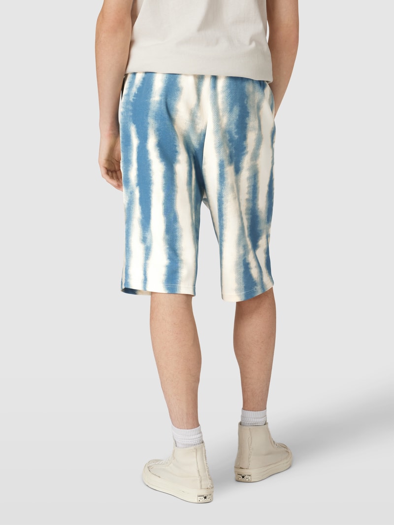 Shorts mit Farbverlauf Modell 'CASARES' in dunkelblau