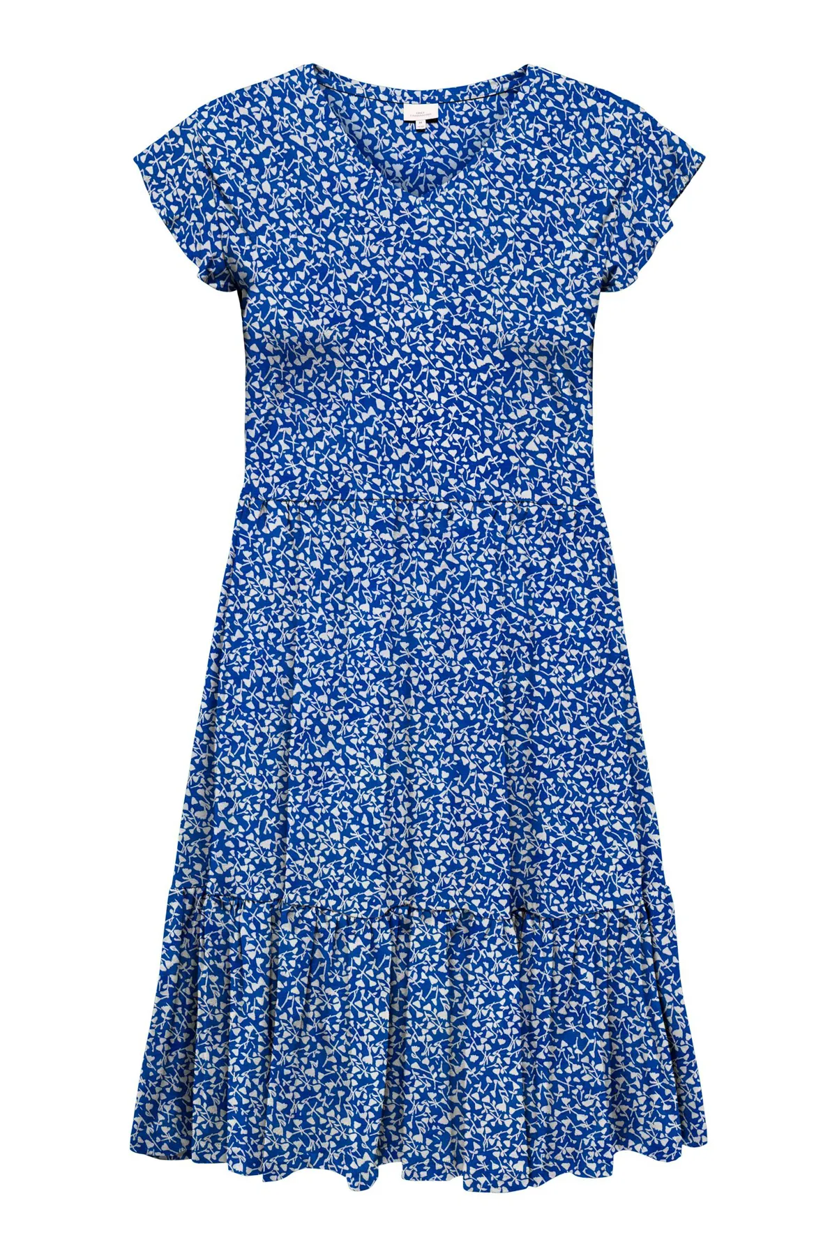 Only Carmakoma  CARMAY LIFE CAP SL FRILL DRESS JRS NOOS