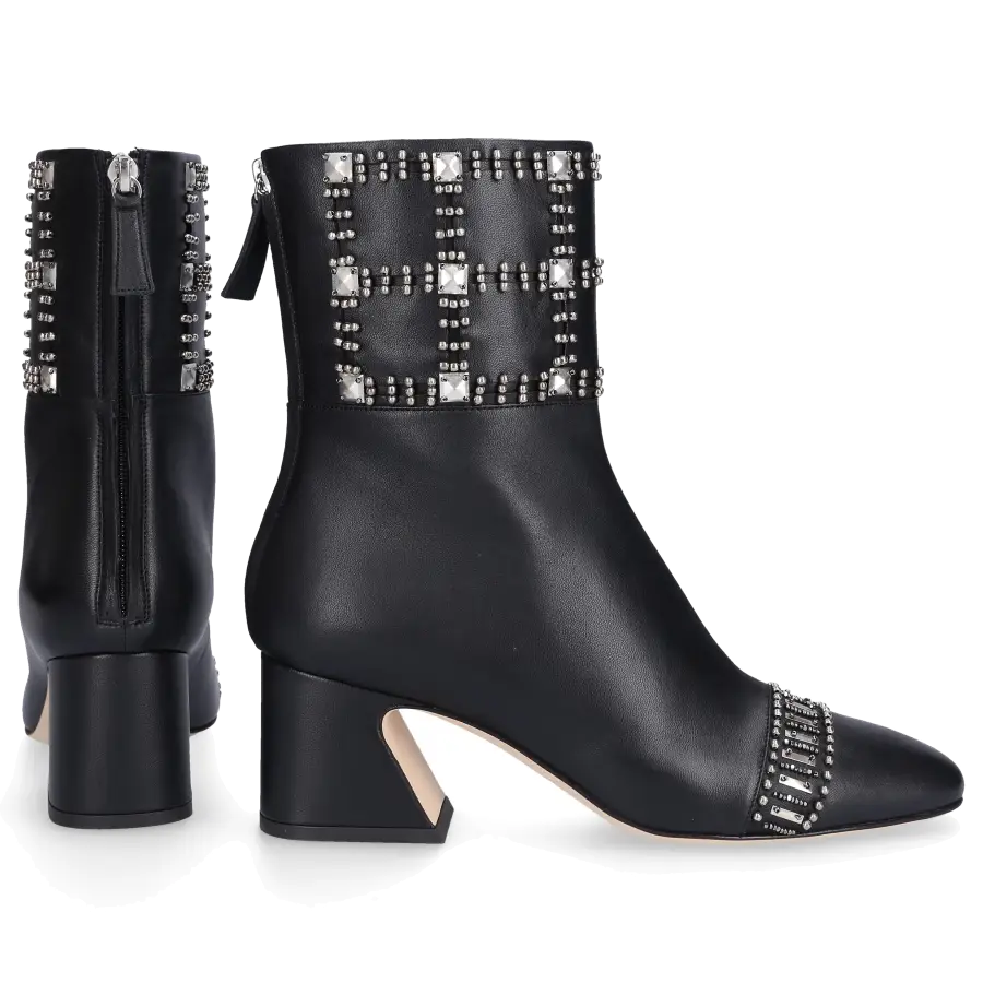 Alberta Ferretti - Stiefeletten A2101 Kalbsleder - schwarz