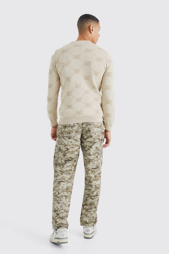 Jacquard Strickpullover