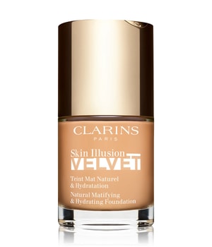 CLARINS Skin Illusion Velvet Natural Matifying & Hydrating Foundation Flüssige Foundation-30 ml