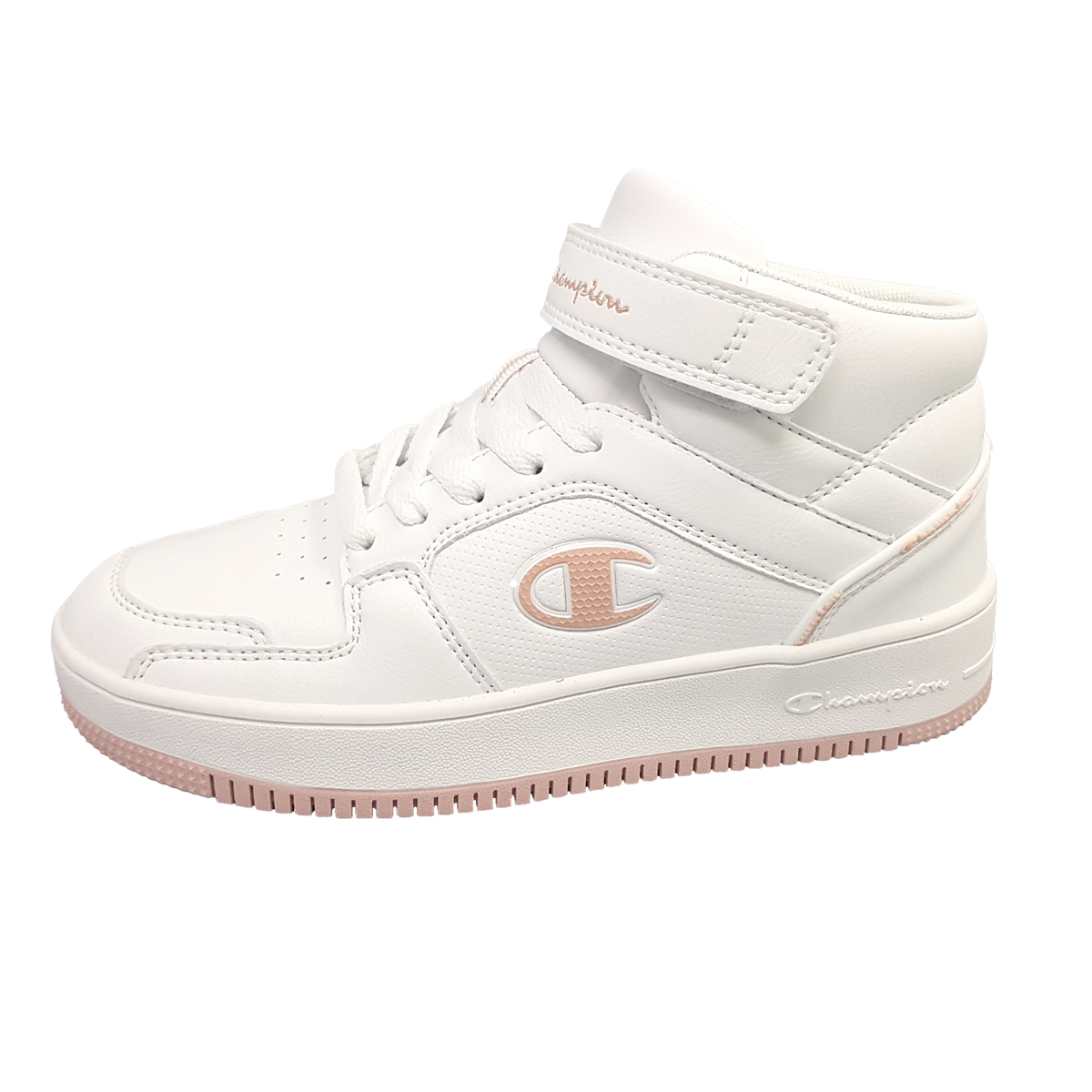 Champion MID Cut Rebound 2.0 MID G S32680 Weiß WW020 WHT/LT Pink