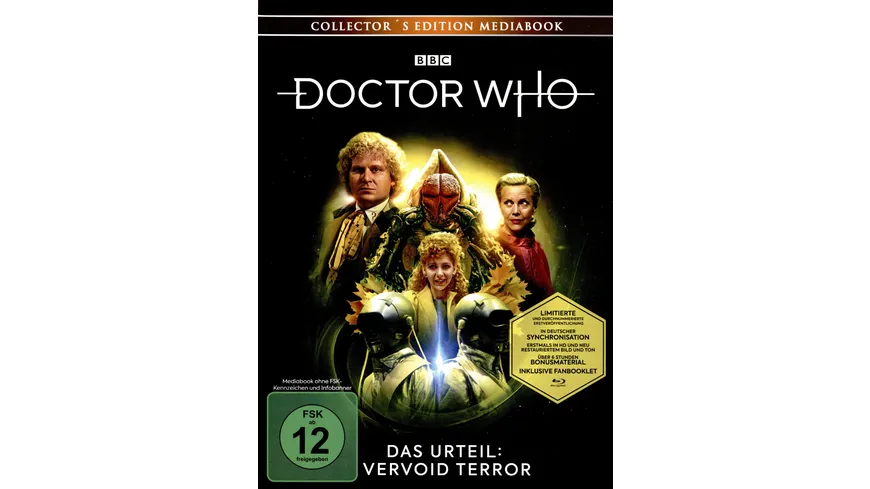Doctor Who - Sechster Doktor - Das Urteil: Vervoid Terror LTD.  [2 BRs]