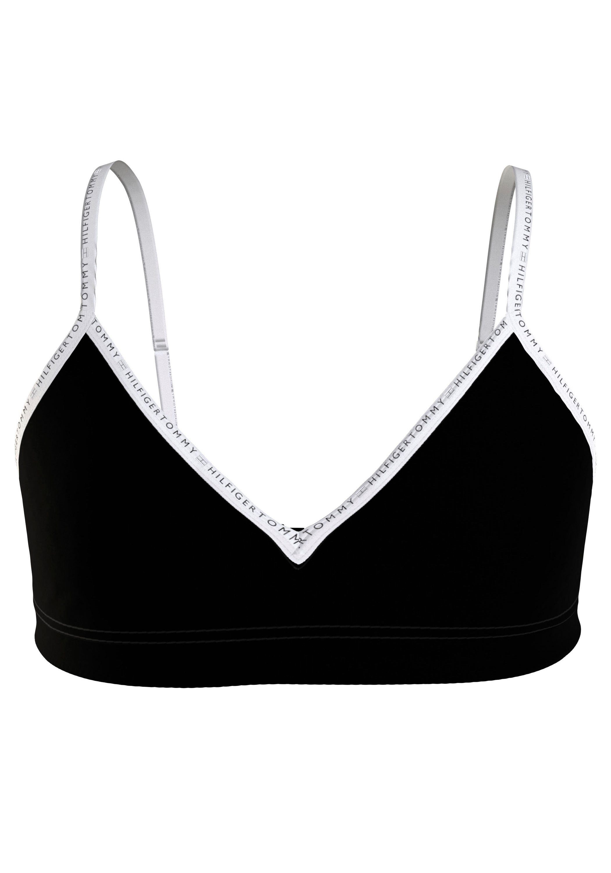 Tommy Hilfiger Underwear Triangel-BH TRIANGLE BRA mit dezenten Tommy Hilfiger Logoschriftzügen