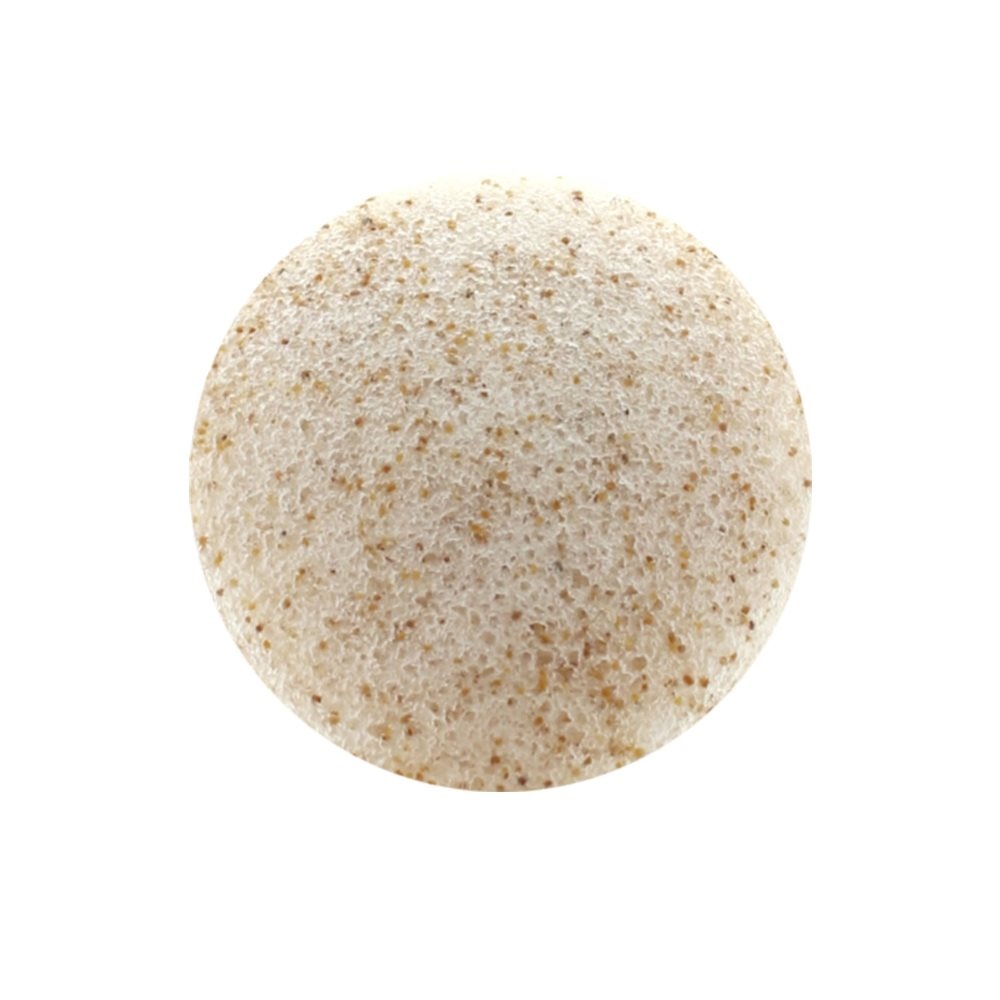 feel natural Eponge Konjac Visage aux éclats de noix- Feel Natural EPONGE KONJAC VISAGE