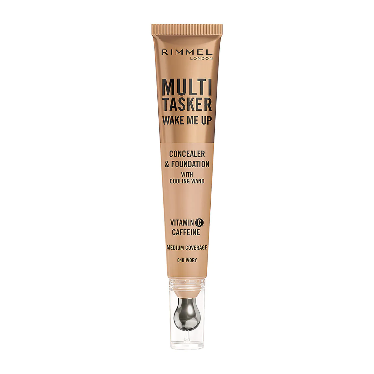 Rimmel Multitasker Wake Me Up Concealer 2-i-1, 040 Elfenben