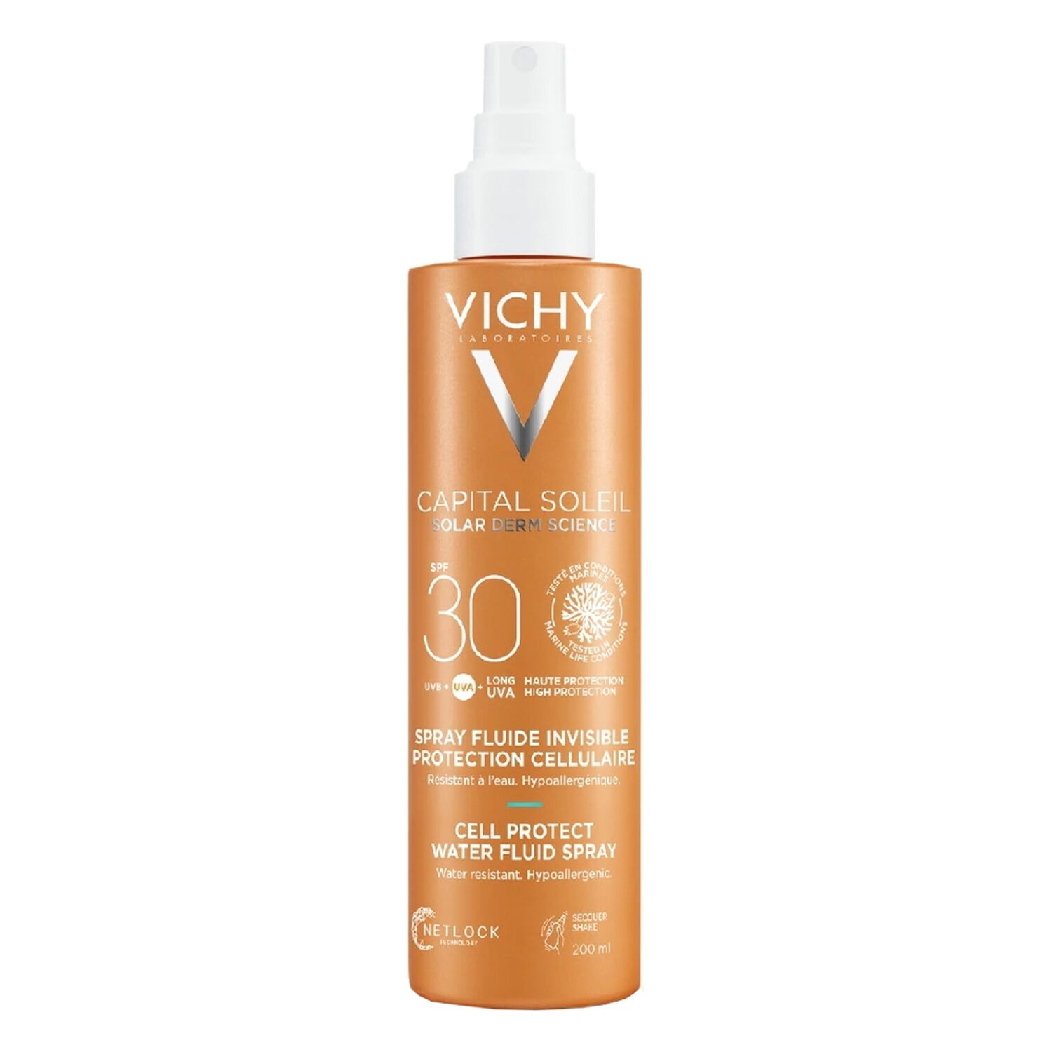 Vichy Capital Soleil SPF30 Spray fluide invisible 200 ml