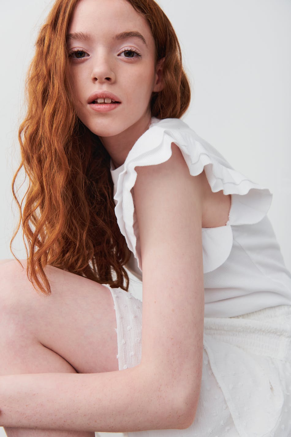 Y cute frill top