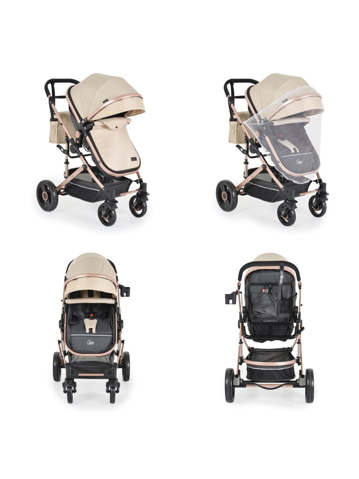 Moni Kinderwagen Ciara in natur günstig kaufen onesize