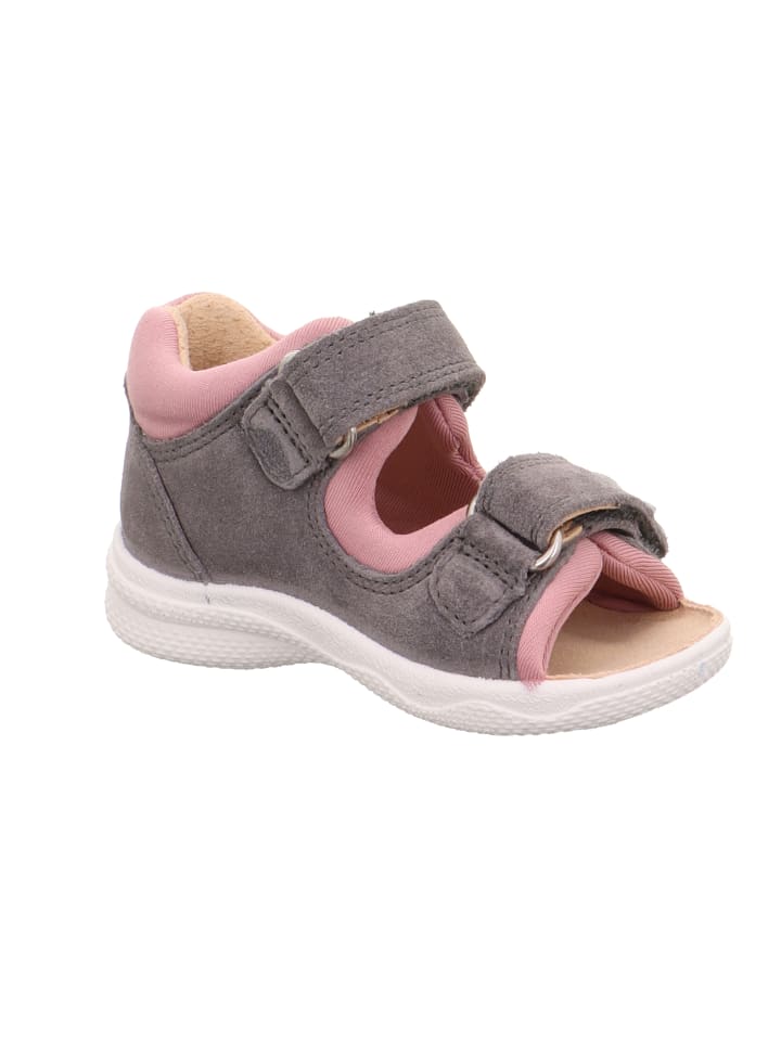 superfit Lauflernsandale POLLY in Grau/Rosa günstig kaufen