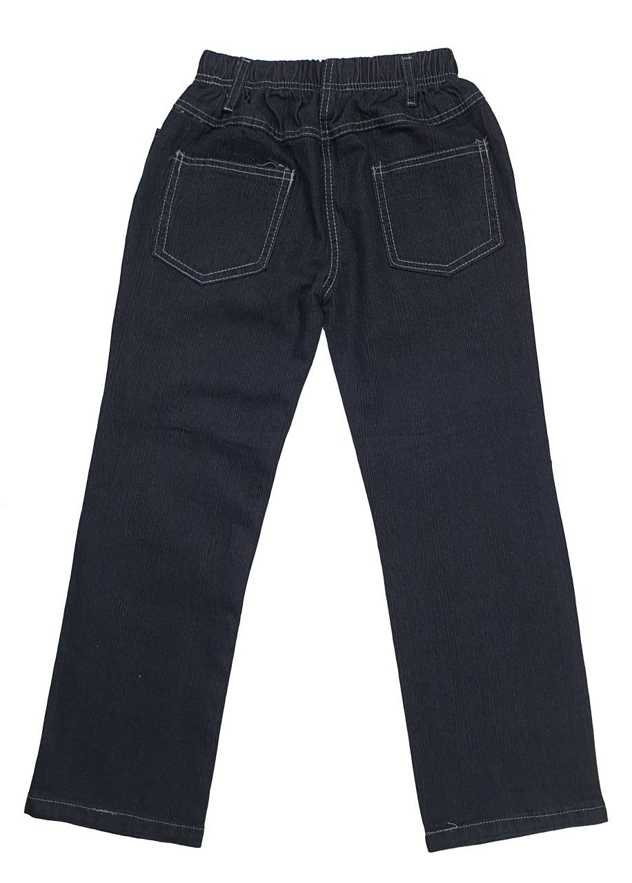 Girls Fashion Bequeme Jeans Mädchen Jeans Hose mit rundum Gummizug M15