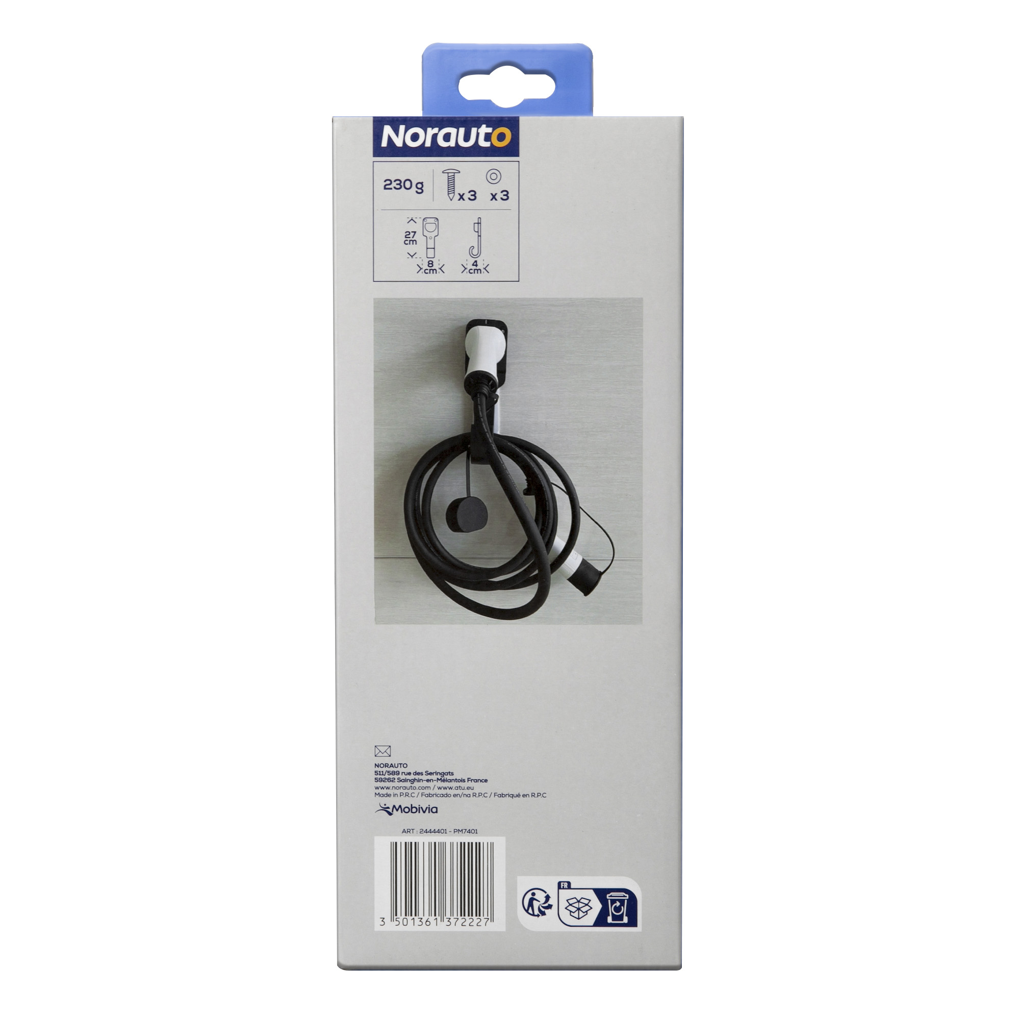 Norauto Typ 2 Ladekabel Wandhalterung - ATU