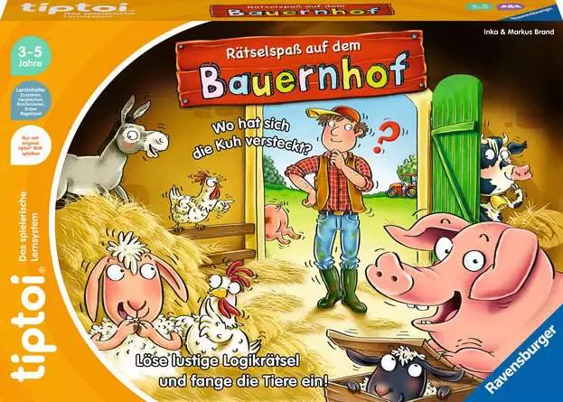 tiptoi® Rätselspaß auf dem Bauernhof - Lernspiel ab 3 Jahren