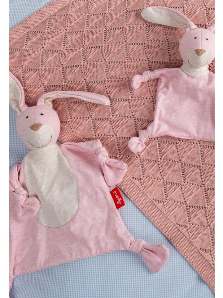 Sigikid Schnuffeltuch Hase in rosa günstig kaufen onesize