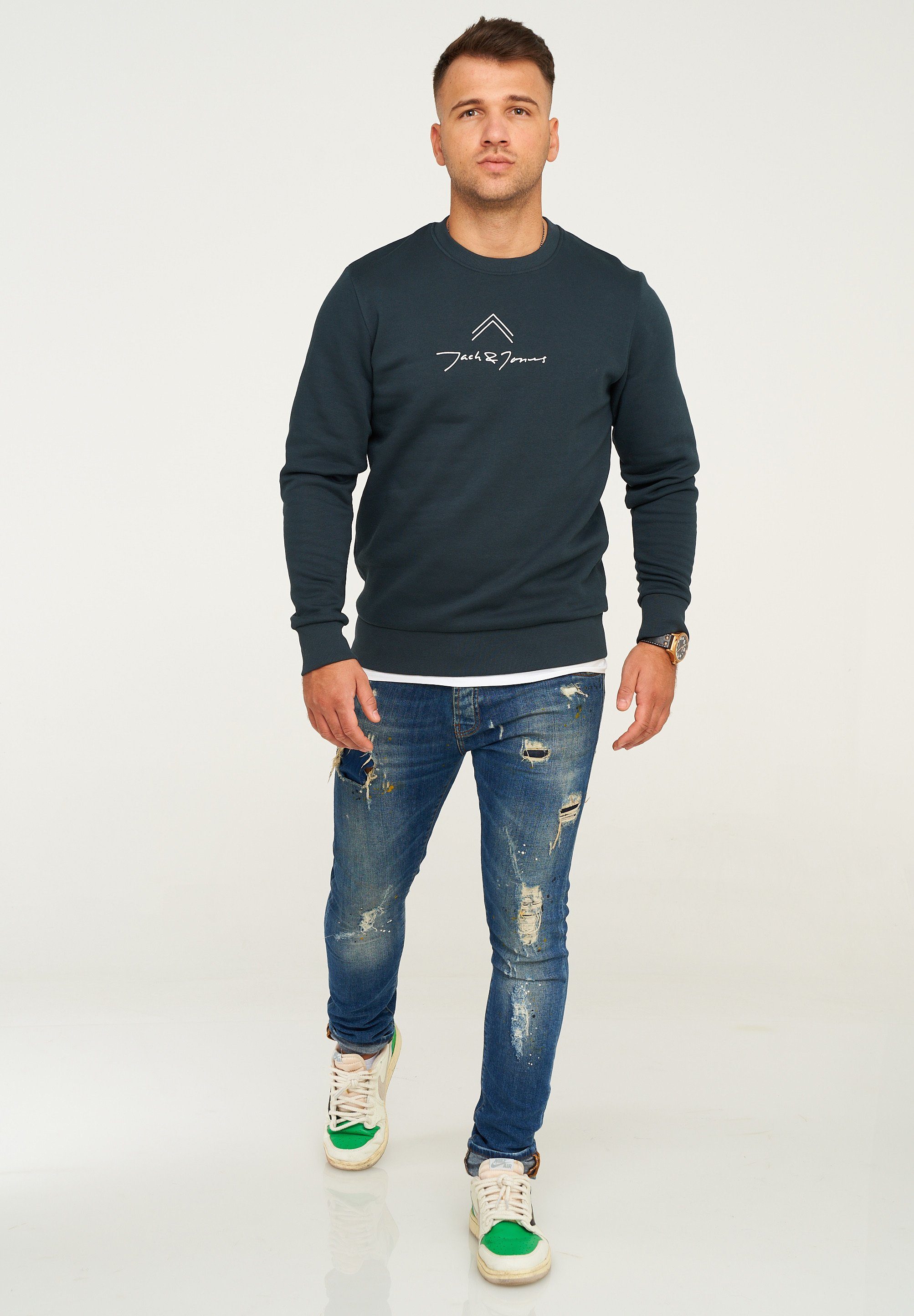 Jack & Jones Sweatshirt LABO SWEAT CREW NECK