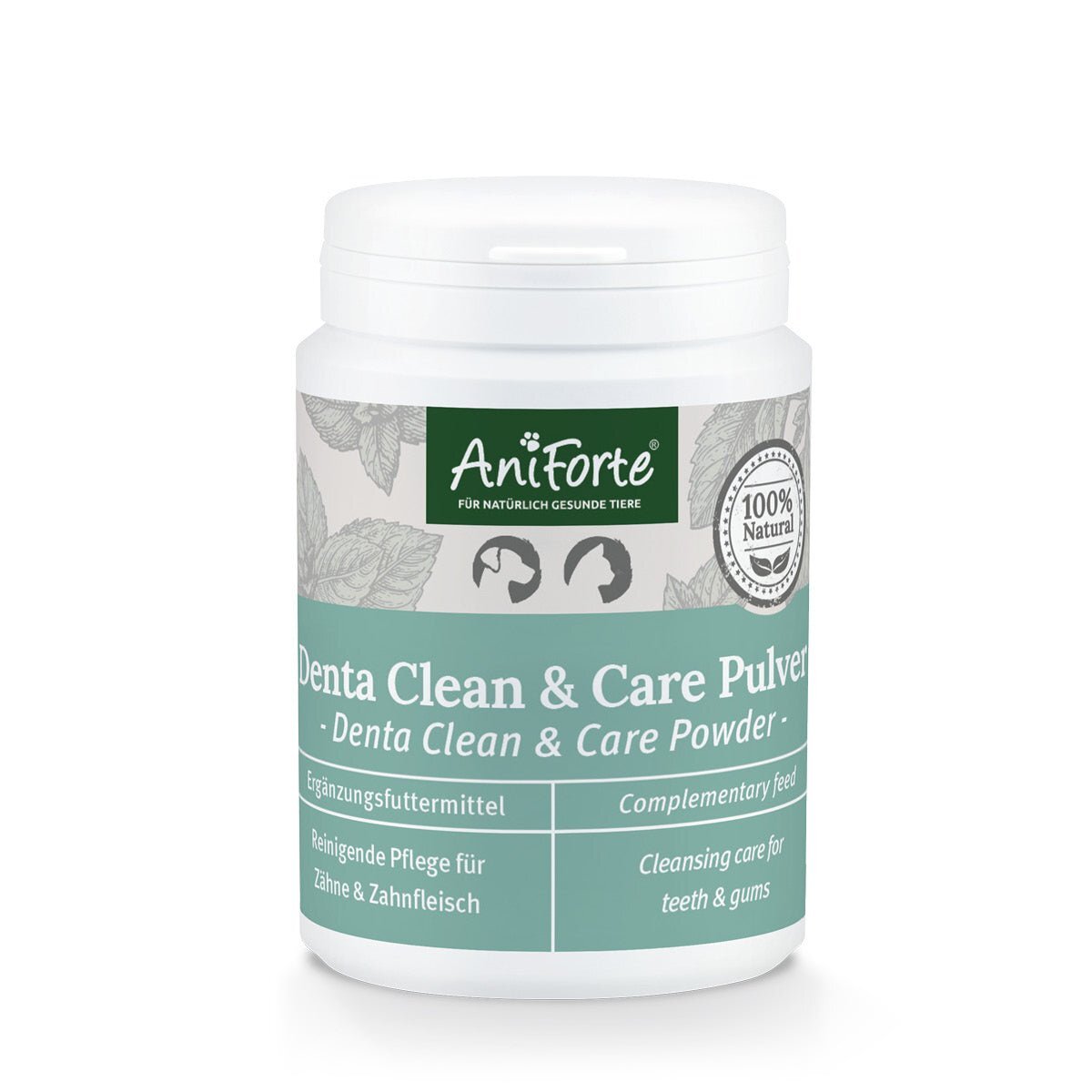 Aniforte Ergänzungsfutter & Aufzucht Aniforte Denta Clean & Care Zahnpflege Pulver 150 g