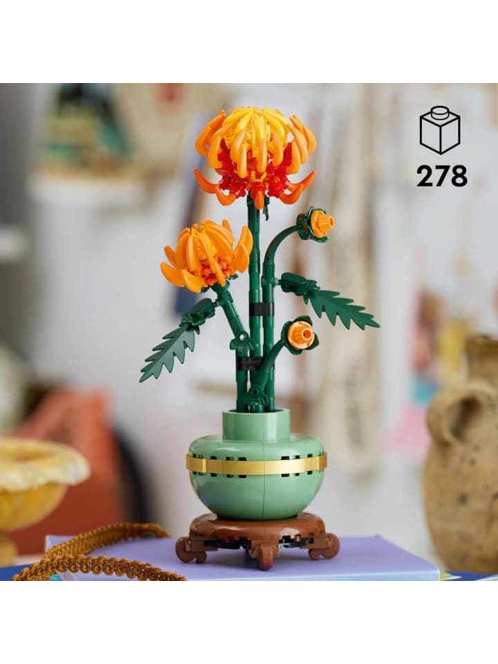 LEGO Bausteine Set Icons Botanical Chrysantheme, ab 18 Jahre günstig kaufen onesize