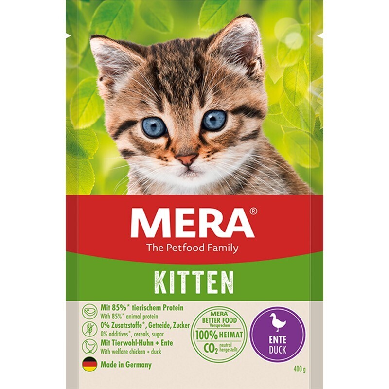MERA Trockenfutter MERA Kitten Ente 400g