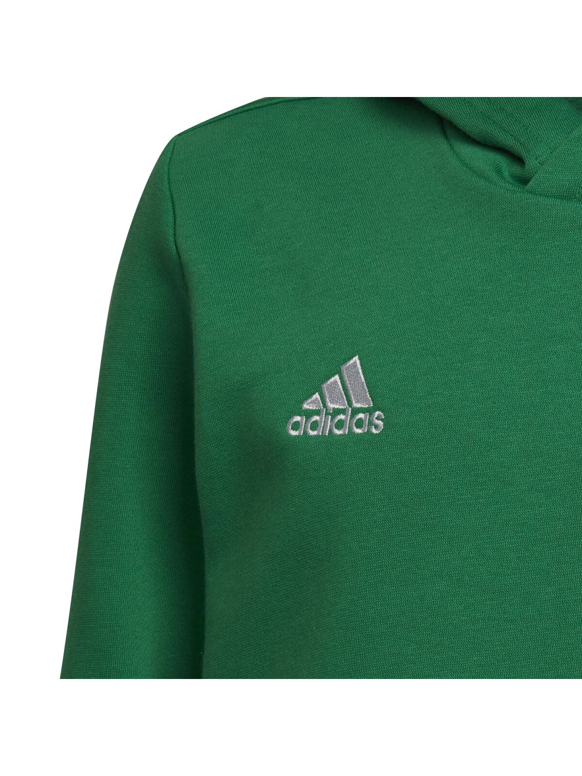 Adidas Entrada 22 Kinder Hoodie grün-weiß