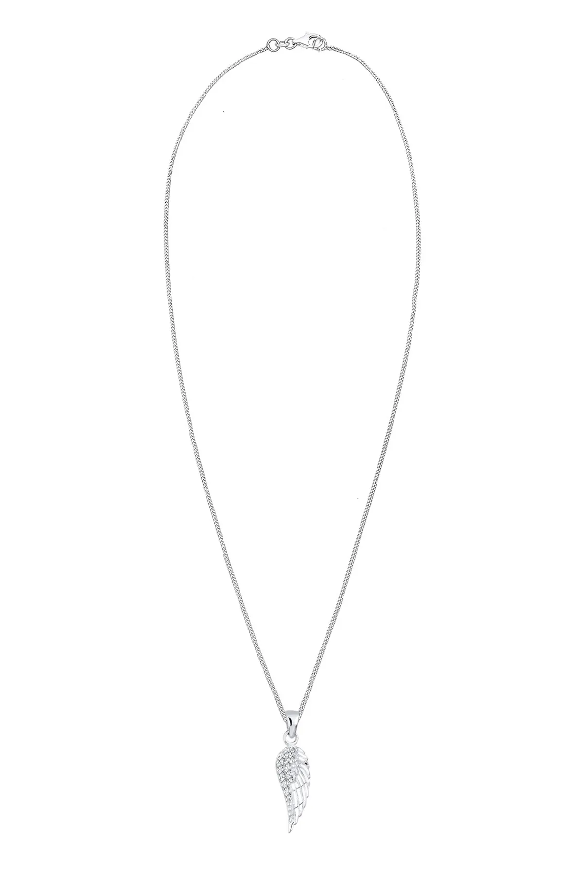 ELLI  Halskette Flügel Kristalle Elegant 925 Silber