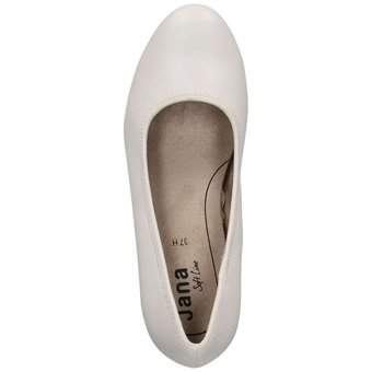 Jana Pumps in weiß