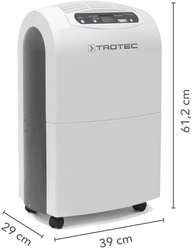 Trotec 1120001005 TTK 100 E Komfortný odvlhčovač s odmrazovaním horúcim plynom 30 l/24 h