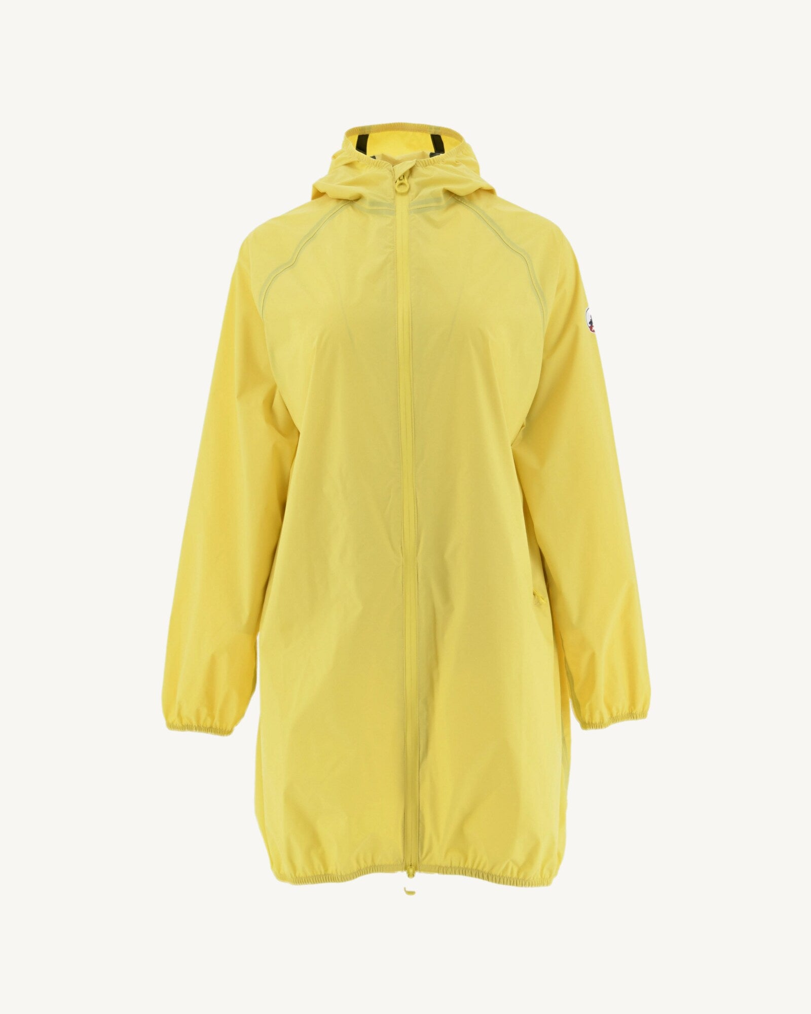 Imperméable long à capuche Jaune clair Copenhagen
