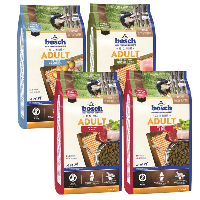 Probierpaket bosch Adult Mix zu TOP-Preisen