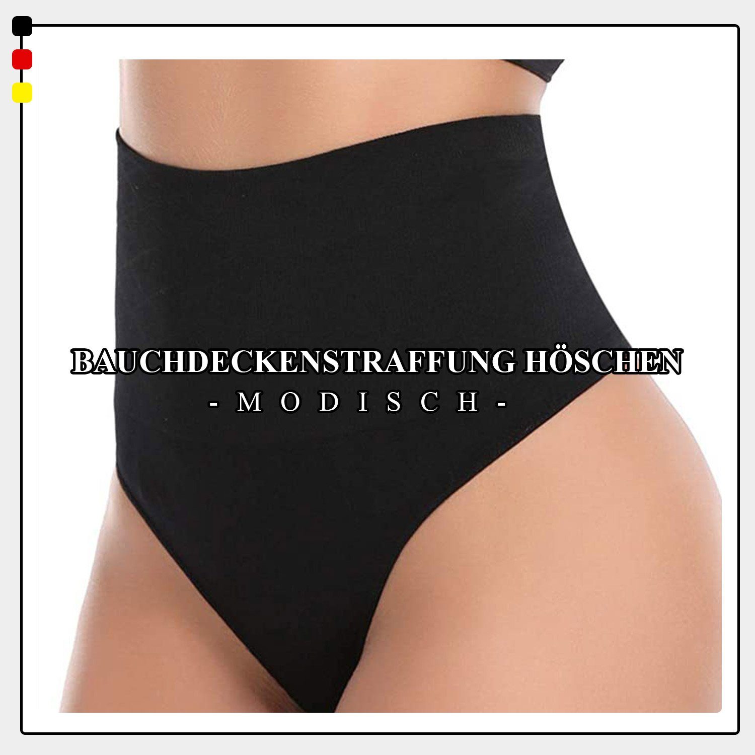 MAGICSHE Shaping-Body Damen Bauchkontrolle Tanga Shapewear Nahtlos Unterwäsche