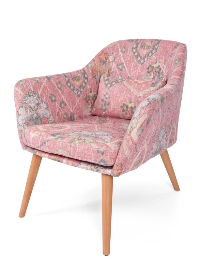 Sessel in Kelim Optik