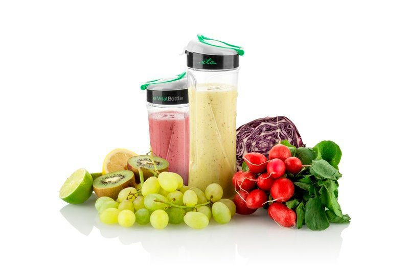 eta Smoothie-Maker ACTIVMIX ETA110390000, 350 W, Puls-Schalter, 19000 U/min., 2 Sportflaschen, Slim-Format, Mix-Messer
