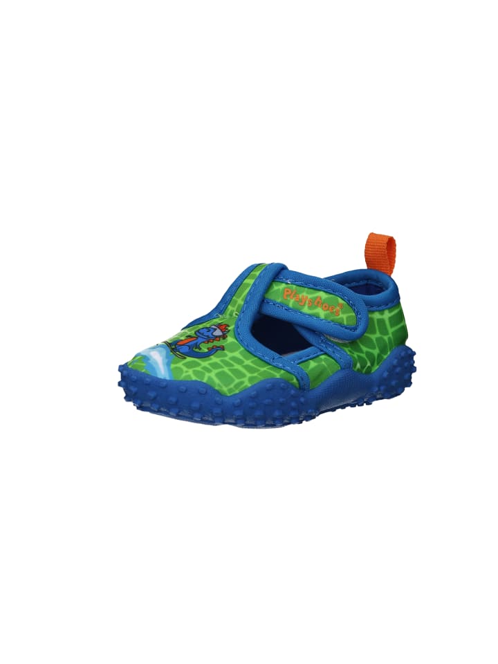 Playshoes Aqua-Schuh Dino in Blau/Grün günstig kaufen
