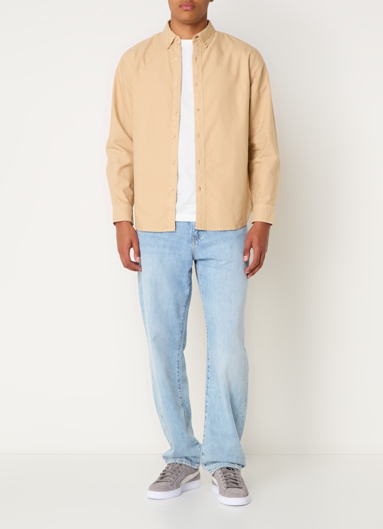 Sobretudo Levi's de corte regular com logotipo.