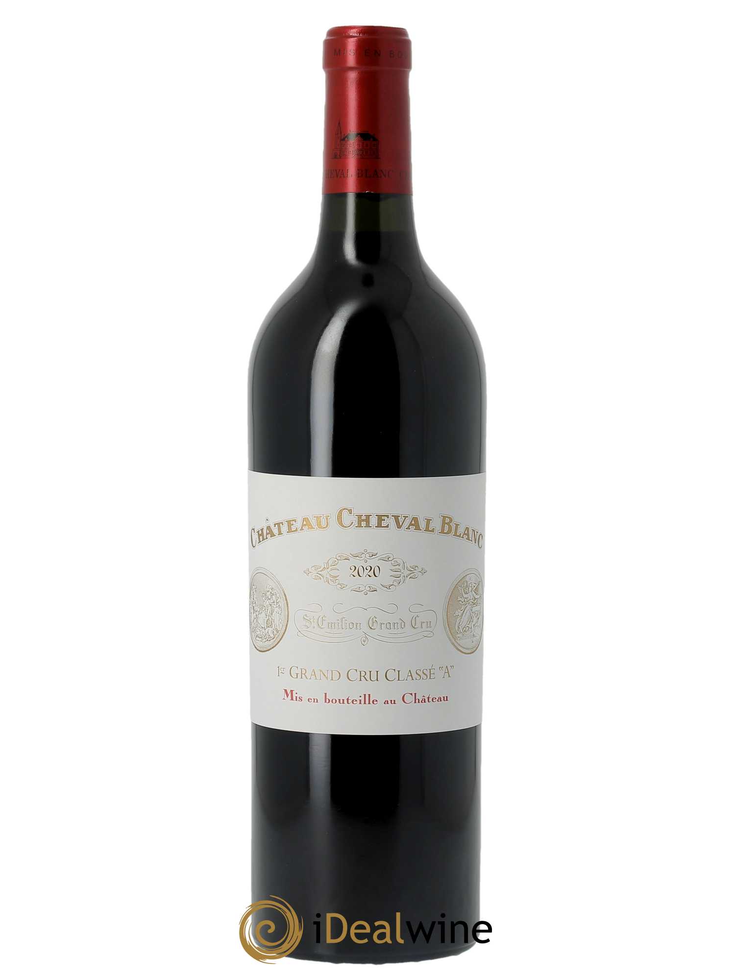 Château Cheval Blanc 1er Grand Cru Classé A (CBO à partir de 6 BTS) 2020 - Lot de 1 Bouteille