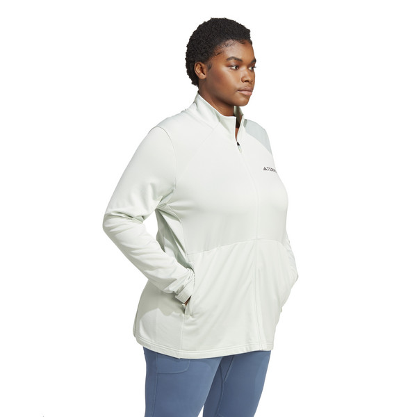 W TERREX MULTI FULL ZIP FLEECE PLUS SIZE Damen - Fleecejacke