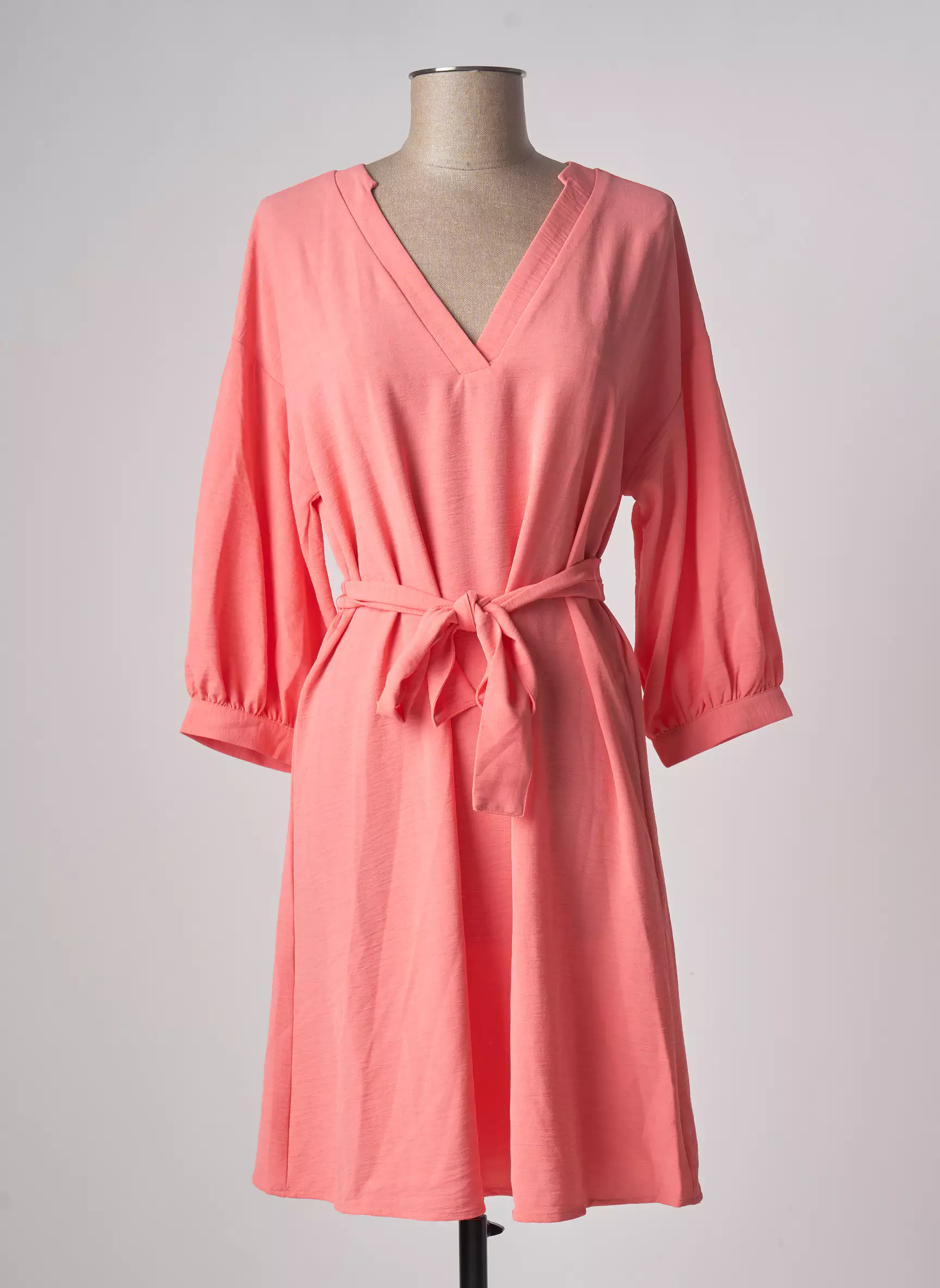Vero Moda Robes Mi Longues Femme couleur rose