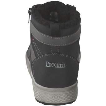 Puccetti Wintersneaker in schwarz