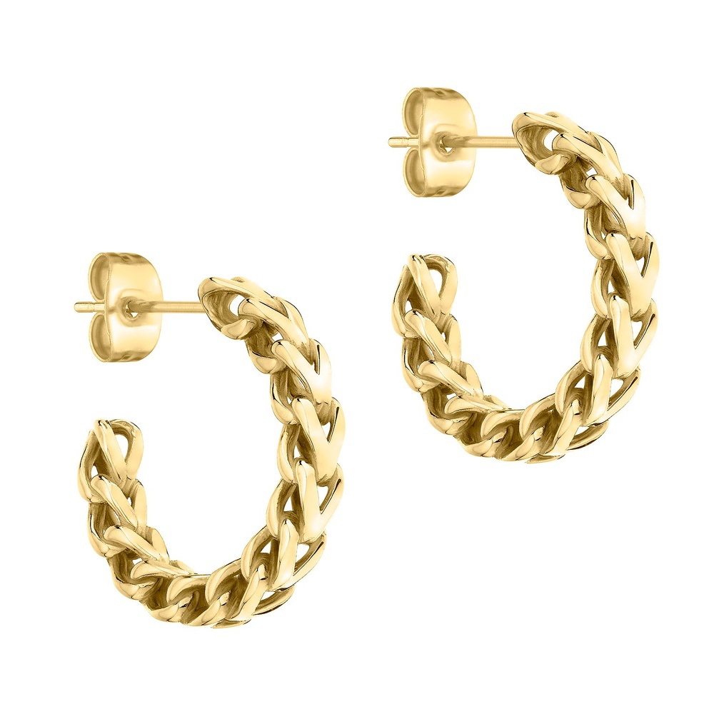Liebeskind Créoles Acier inoxydable Boucles d'oreilles