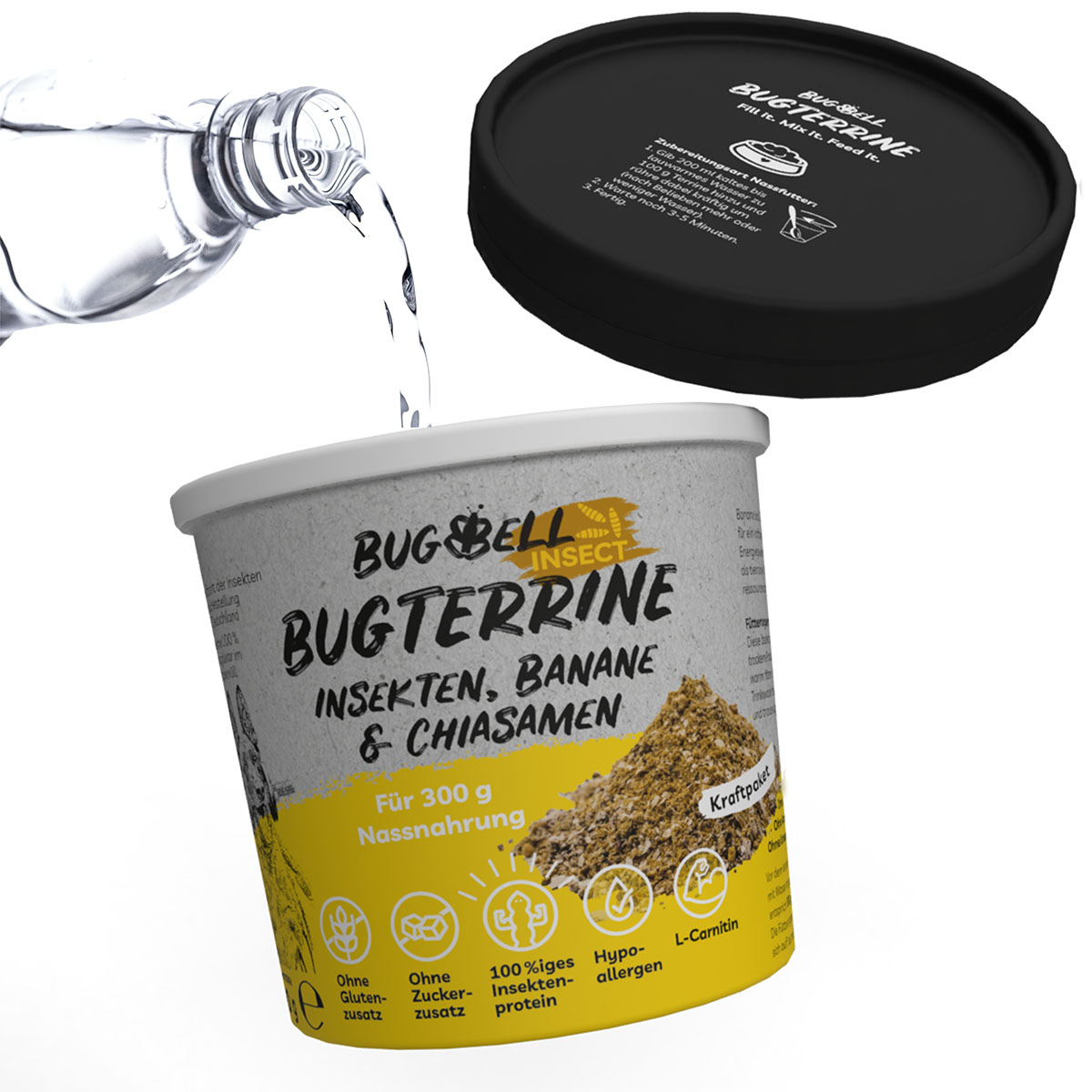 BugTerrine Adult gelb Banane & Chiasamen kaufen bei ZooRoyal