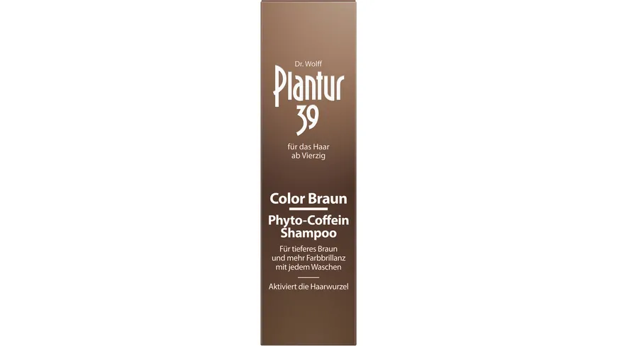 Plantur 39 Phyto-Coffein Shampoo Color Braun 250ml 250 ml