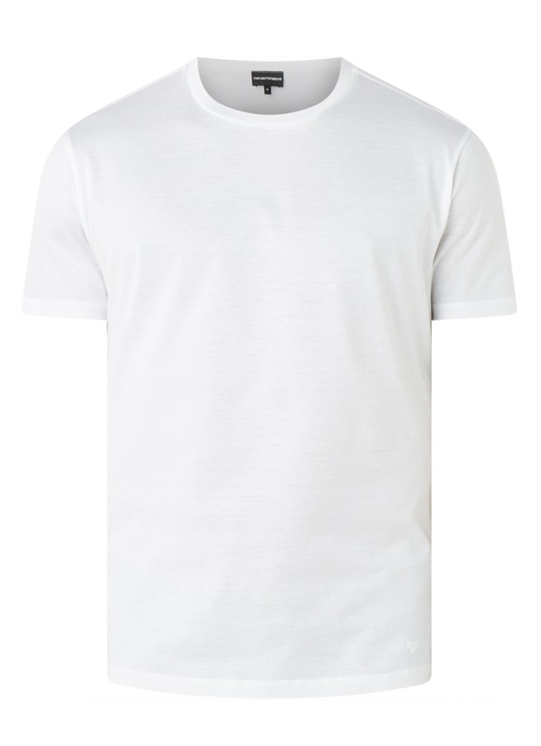 Tricou cu guler rotund Emporio Armani