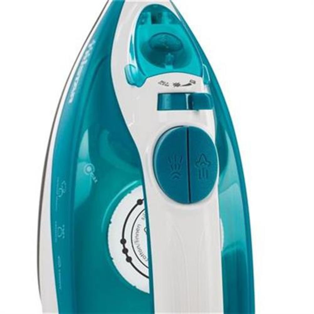 Tristar Dampfbügeleisen ST-8300, 2000 Watt, Keramiksohle, Sprühfunktion, Dampf Bügeleisen, türkis/weiß