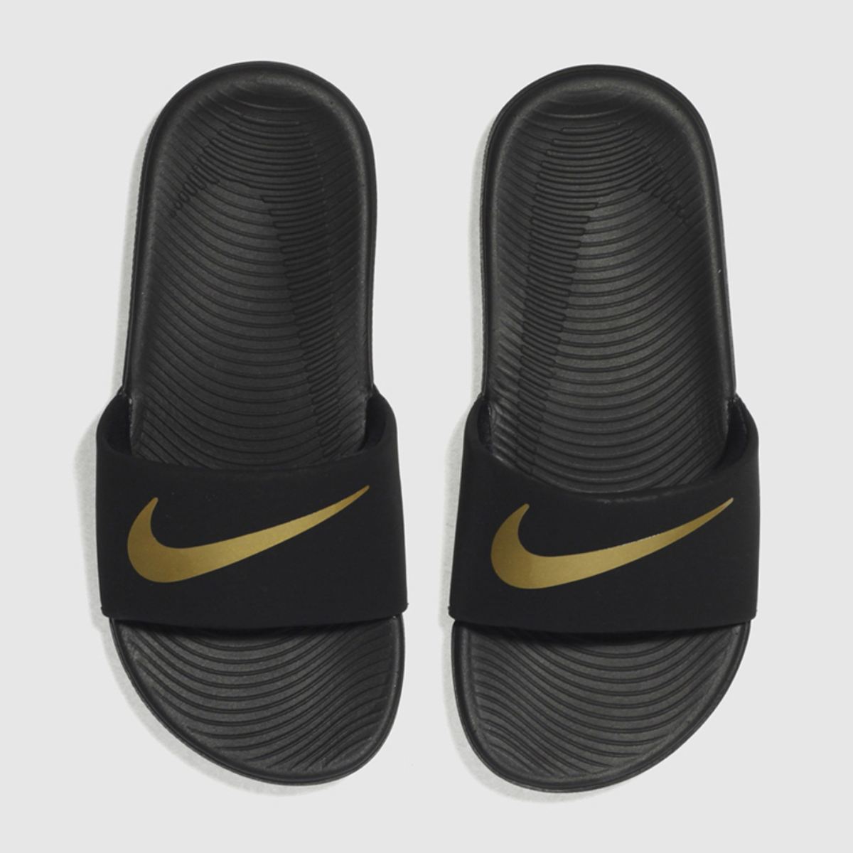 Nike fekete és arany Kawa Junior szandál