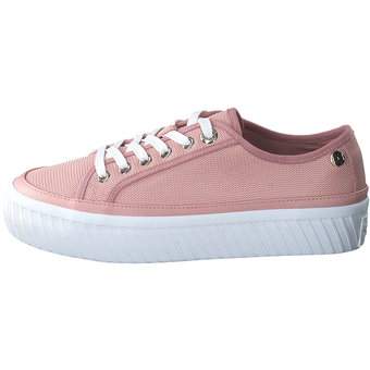 Tommy Hilfiger Platform Vulcanized Sneaker in rosa