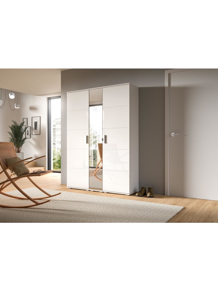 ebuy24 Garderobenmöbel-set Prego 3-teilig Weiß 140 x 37 cm günstig kaufen onesize